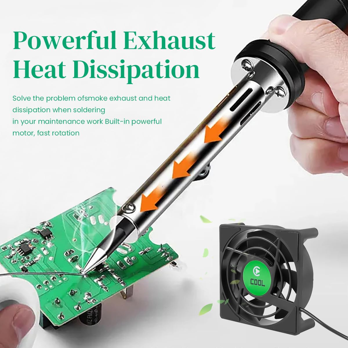ZORBES Mini USB Radiator Cooling Fan for Android ZORBES Mini USB Radiator Cooling Fan for Android
